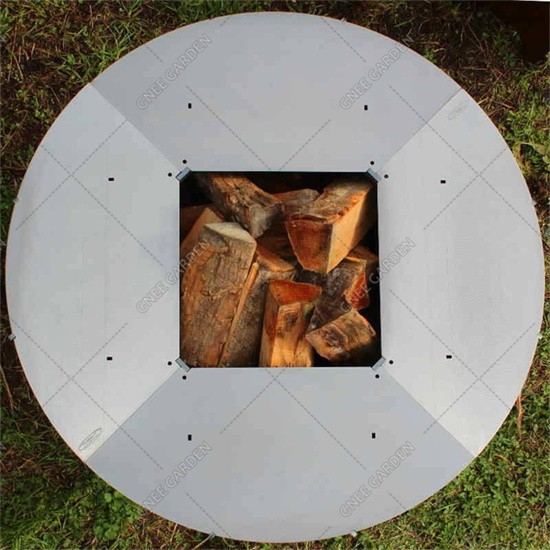 Corten BBQ Modern and Minimalist