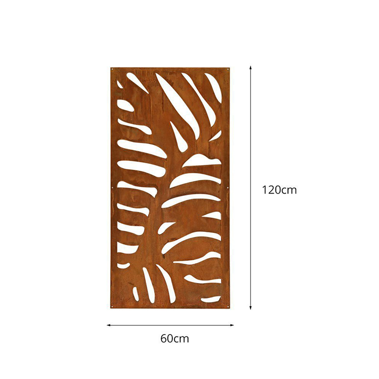 Corten Steel Decorative Metal Screen Panels