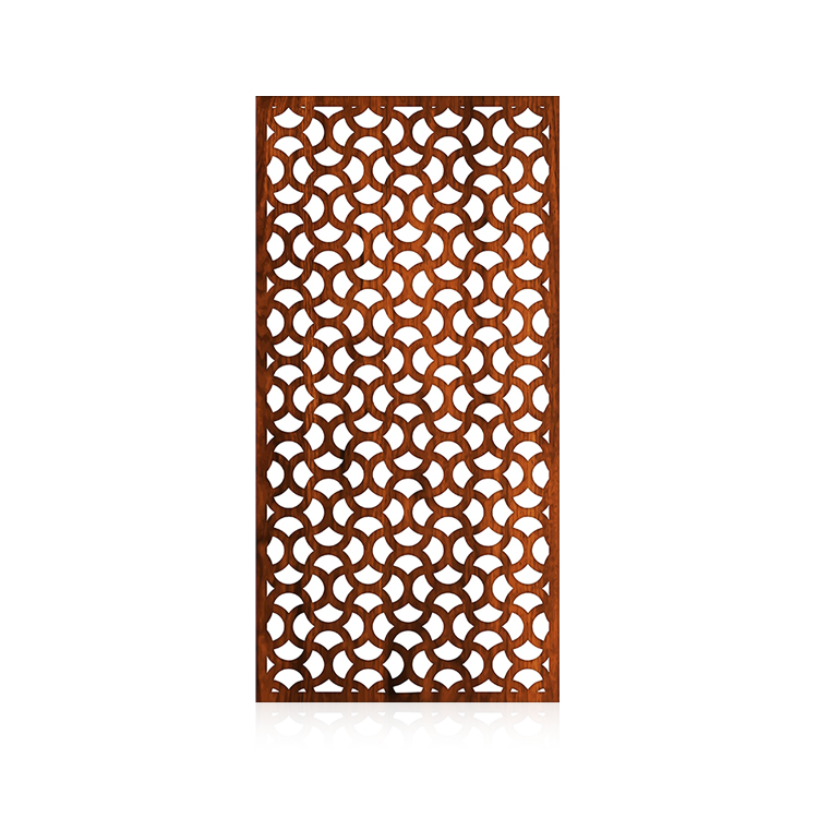 Corten Steel Divider Screen Garden Decorative