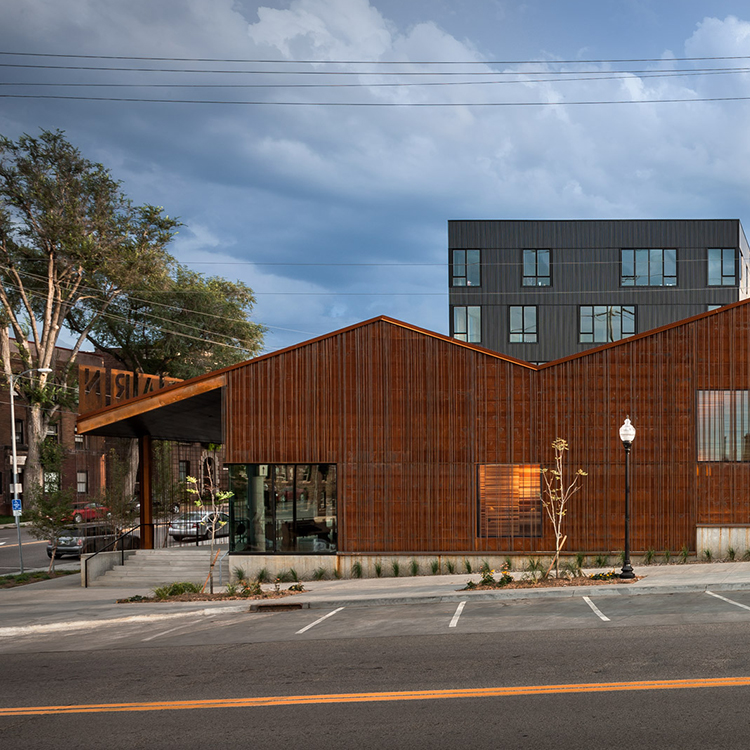 Weathering Steel Curtain Wall Cladding