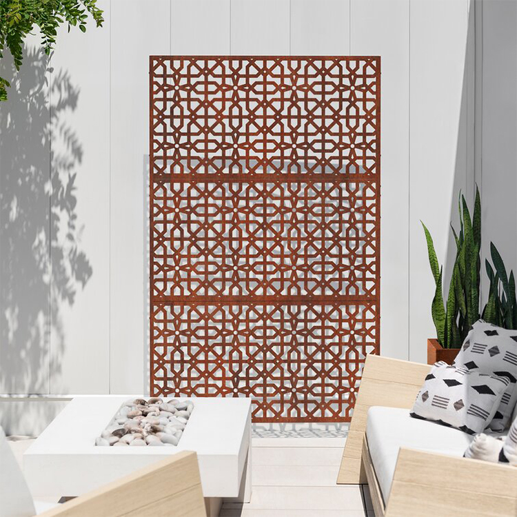 High Quality Corten Steel Panel Screen