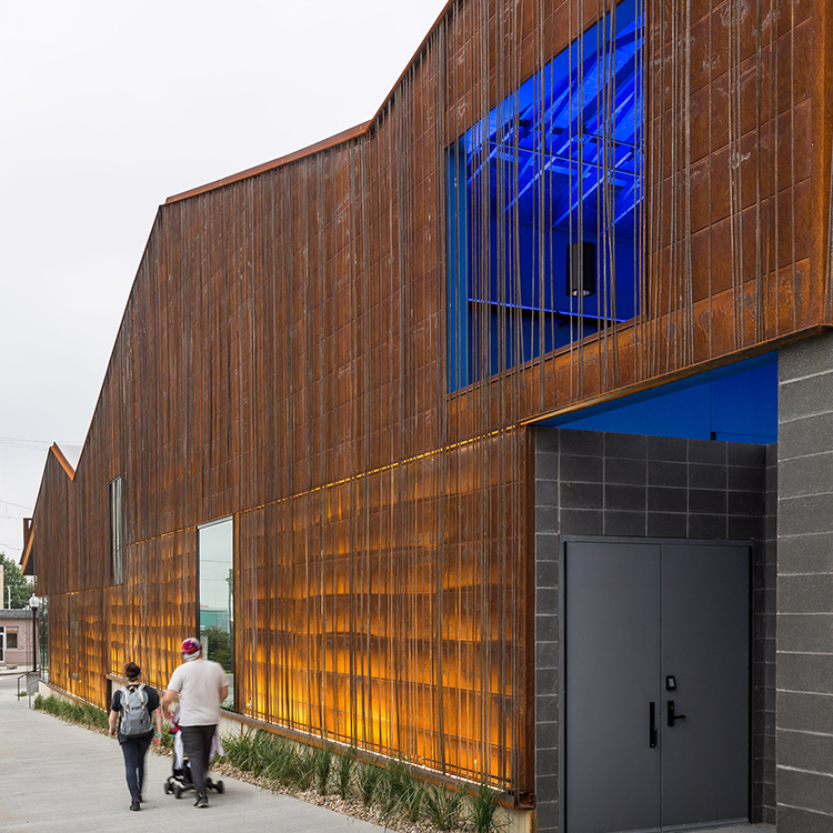 Corten Steel Facade Wall Cladding