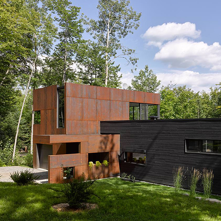 Corten Steel Wall Cladding Timeless Texture