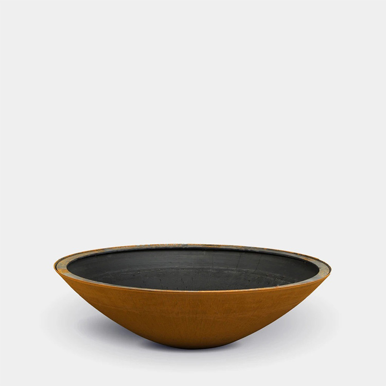 Weathering Steel Charcoal Barbecue