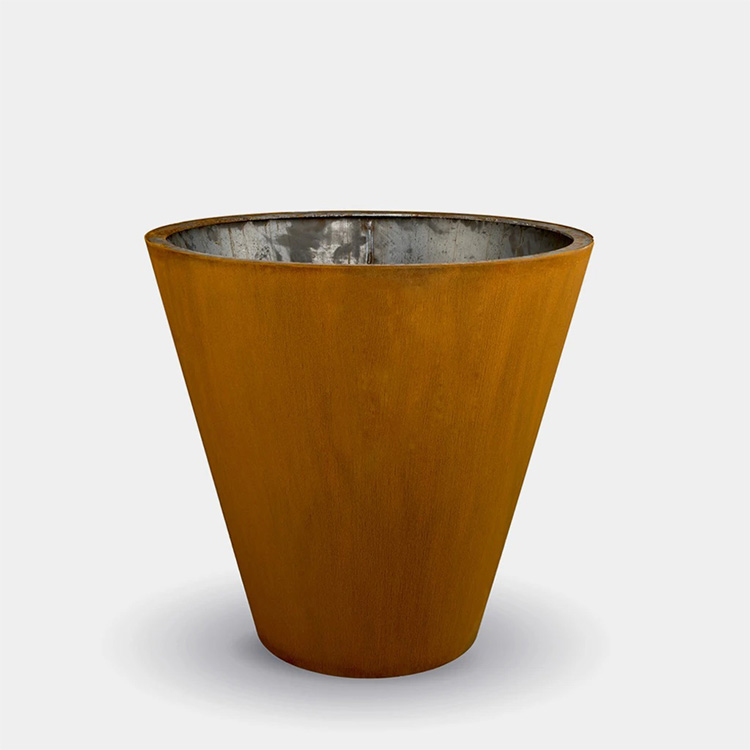 Corten Steel Garden BBQ Stove