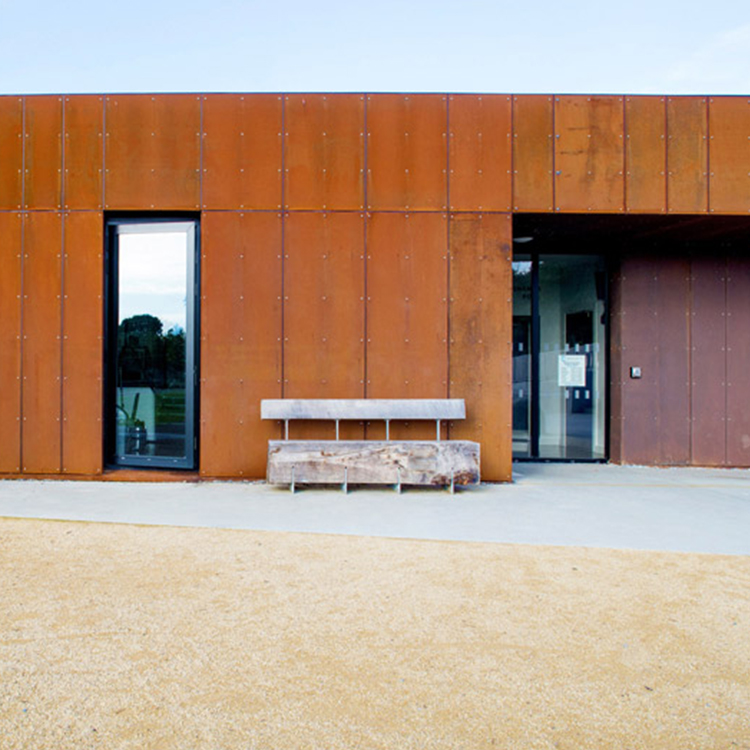 Weathering Resistant Steel Wall Cladding